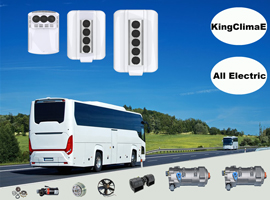 full electric bus air conditioners 